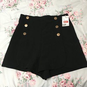 SOLD ON DEPOP ~High waisted Sailor Shorts